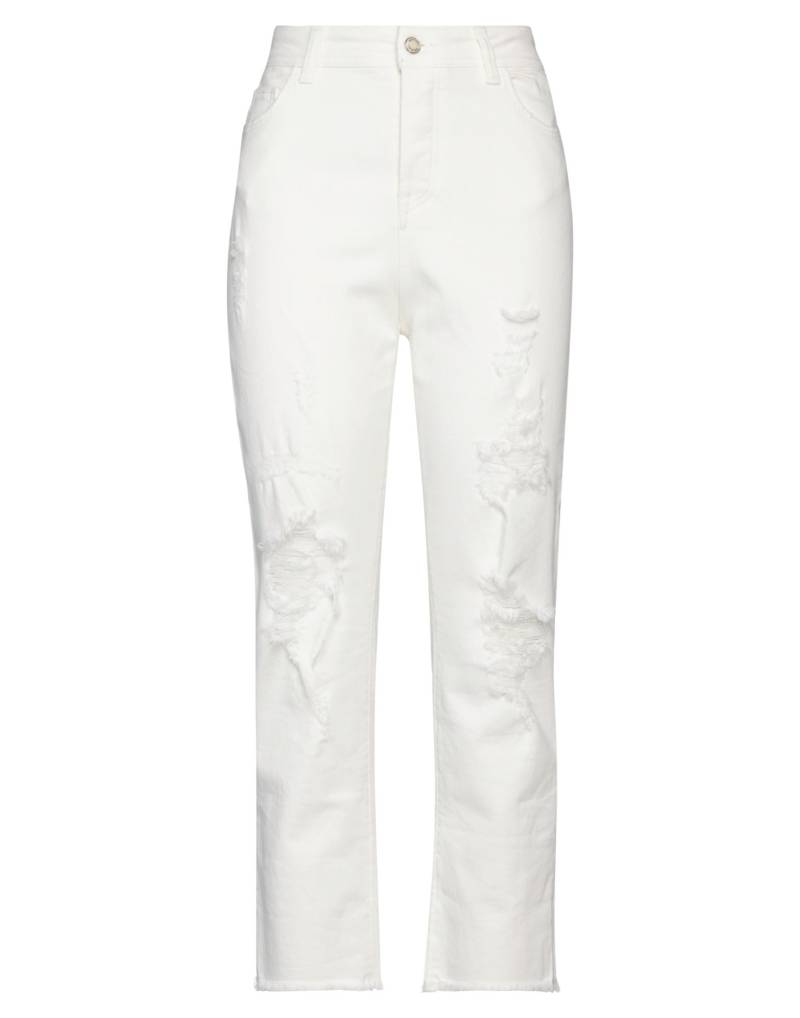 SONIA DE NISCO Jeanshose Damen Weiß von SONIA DE NISCO