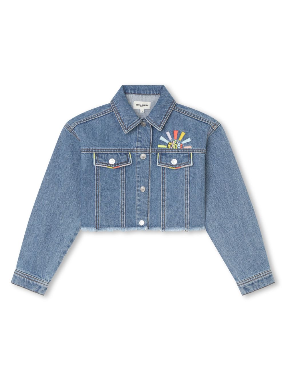 SONIA RYKIEL ENFANT Gekürzte Jeansjacke - Blau von SONIA RYKIEL ENFANT