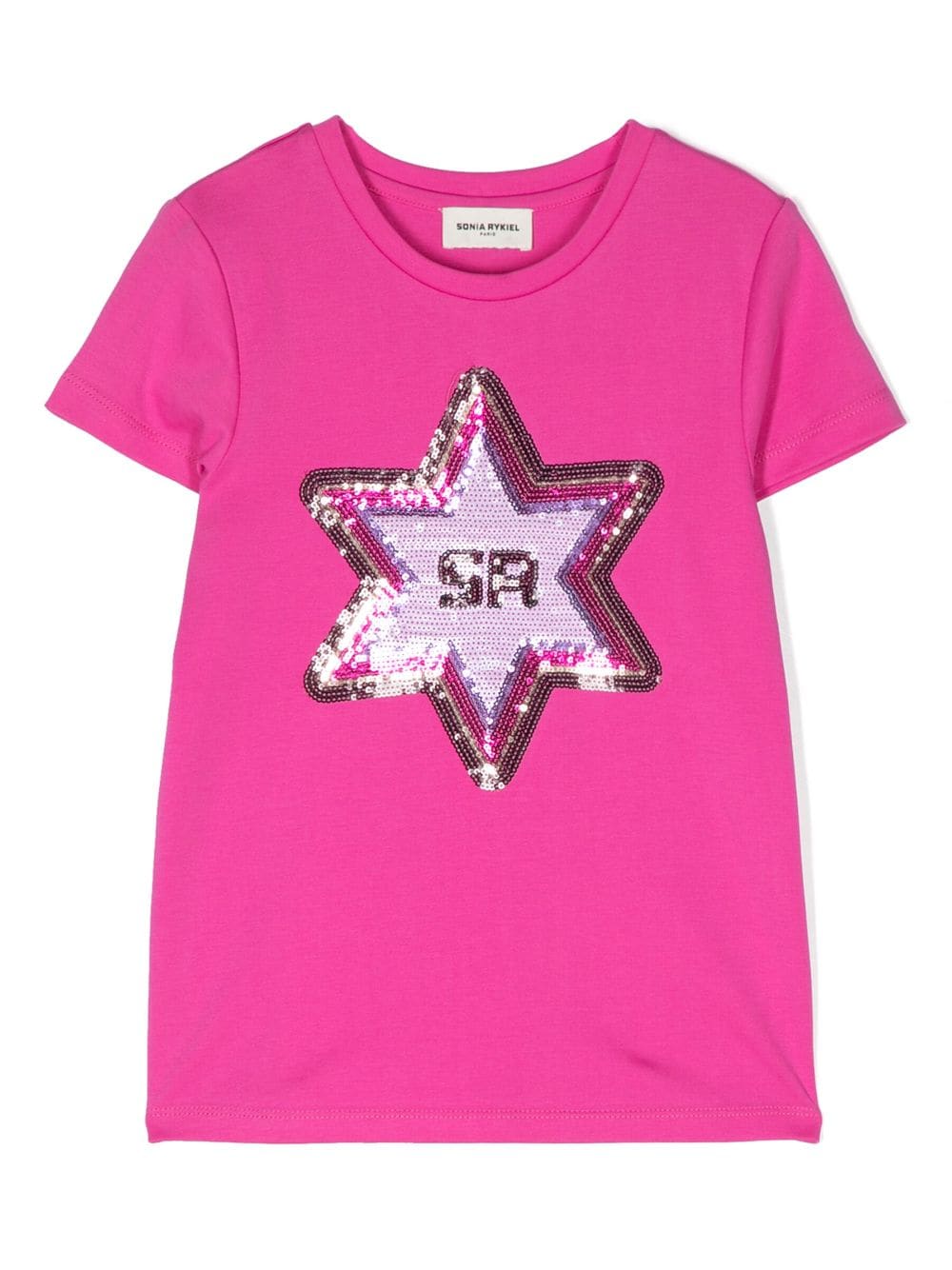 SONIA RYKIEL ENFANT T-Shirt mit Pailletten - Rosa von SONIA RYKIEL ENFANT