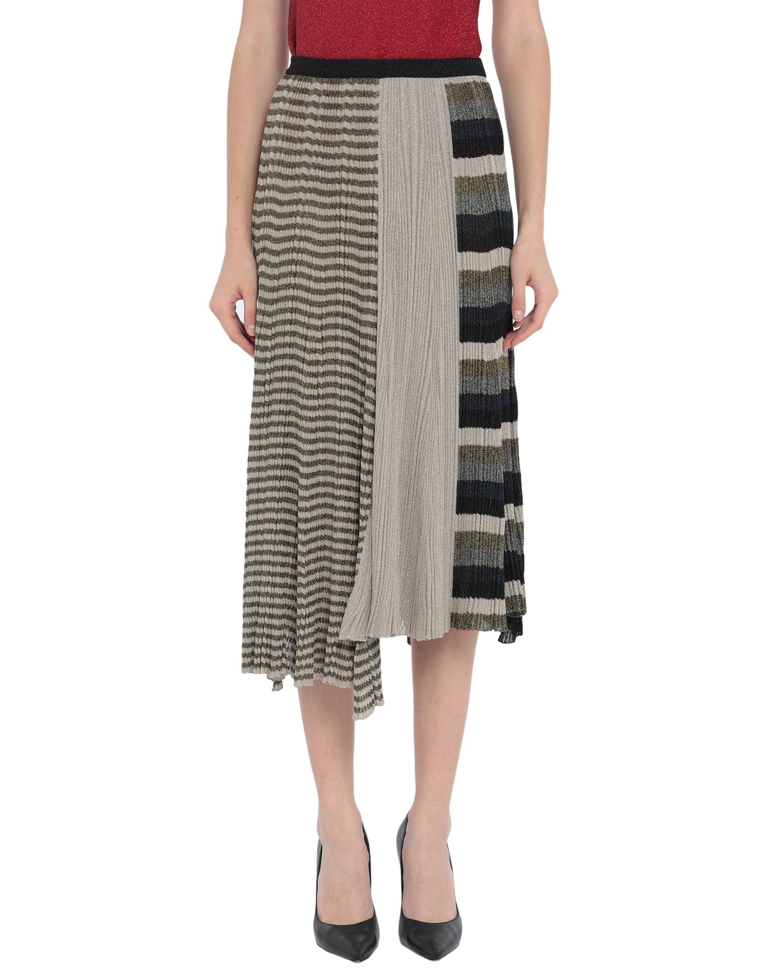 SONIA RYKIEL Midi-rock Damen Grau von SONIA RYKIEL