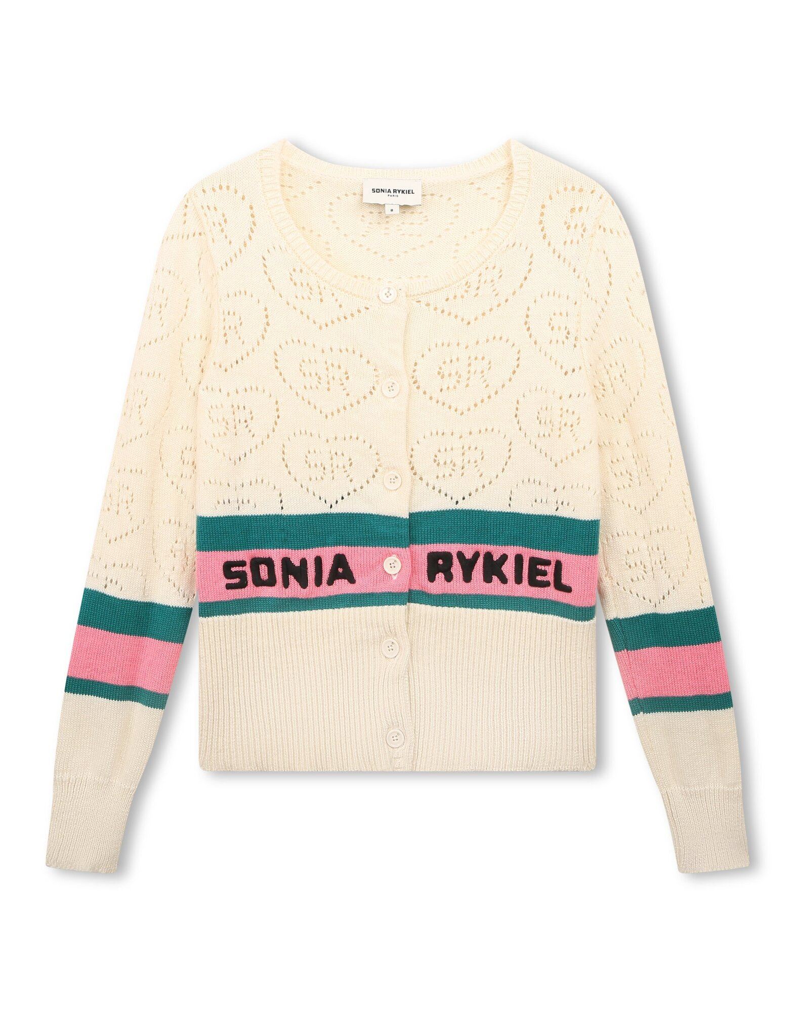 SONIA RYKIEL Strickjacke Kinder Beige von SONIA RYKIEL