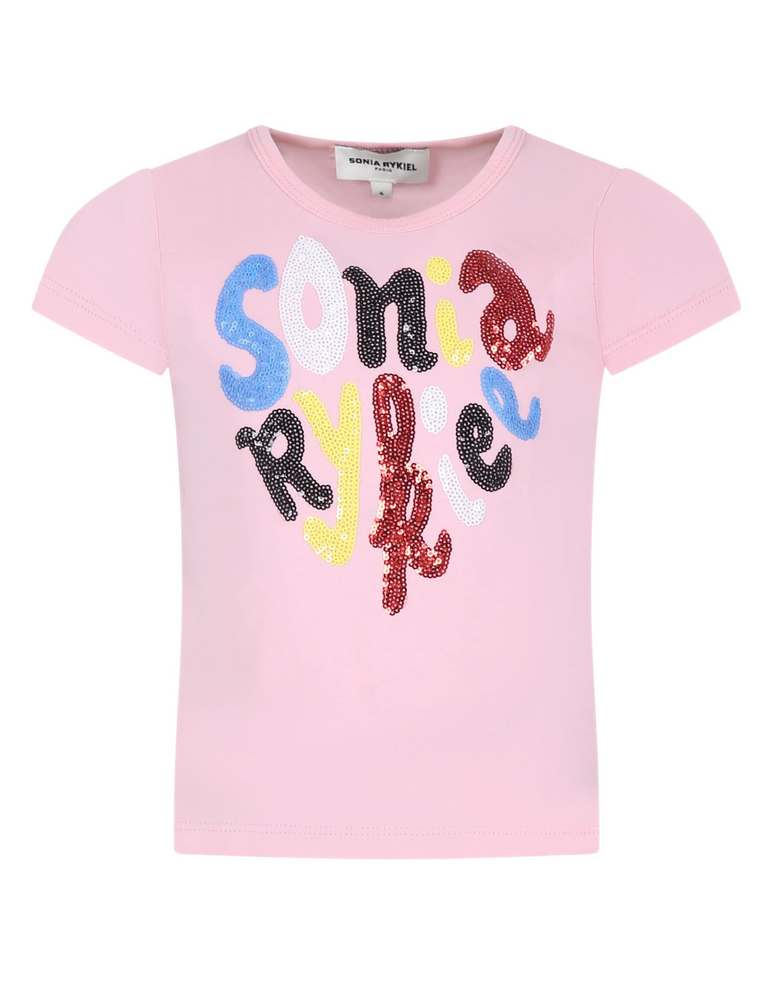 SONIA RYKIEL T-shirts Kinder Rosa von SONIA RYKIEL