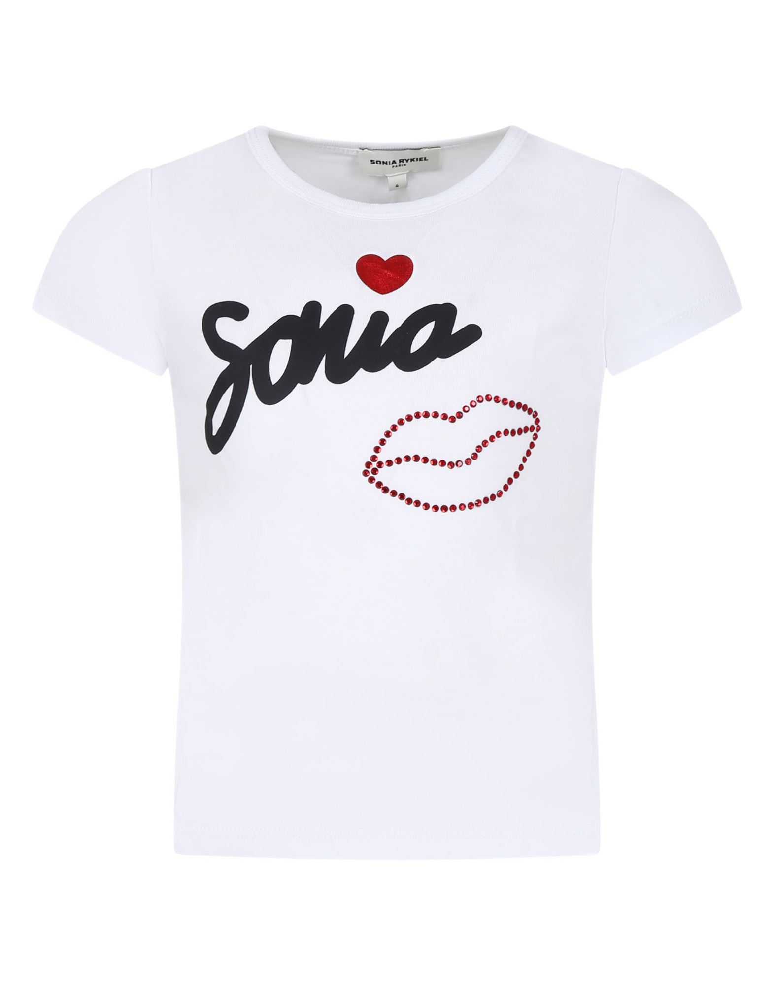 SONIA RYKIEL T-shirts Kinder Weiß von SONIA RYKIEL