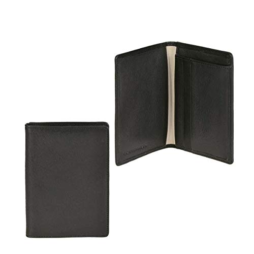 Sonnenleder Ausweisetui Kartenetui Führerscheinetui Leder Herren Damen INN schwarz von Sonnenleder