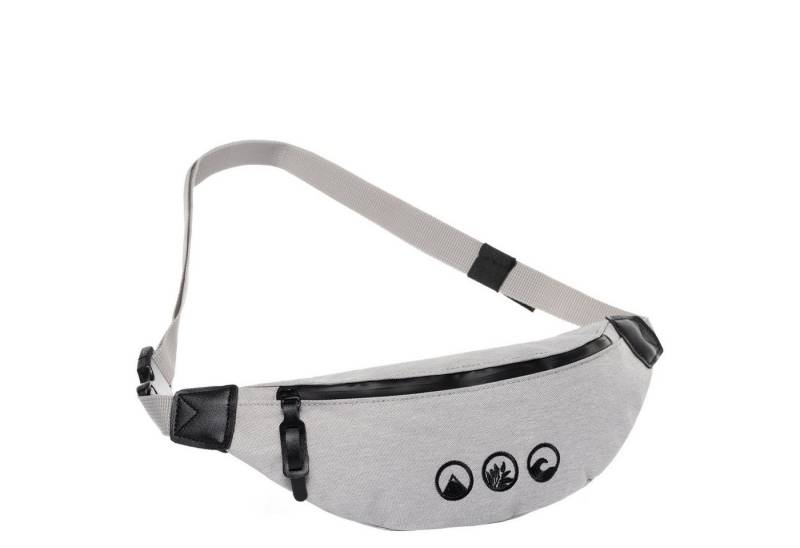 SONS OF ALOHA Umhängetasche Umhängetasche Brusttasche Sling Bag Zoll off-white, Hüfttasche großes Fach, Bauchtasche wasserabweisend, Damen Herren von SONS OF ALOHA