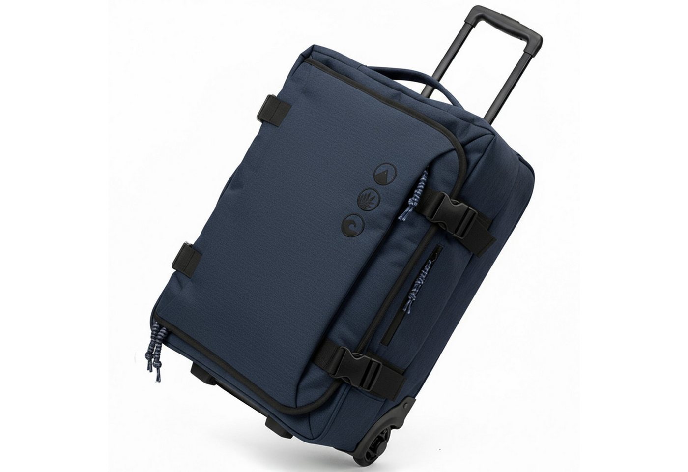 SONS OF ALOHA Koffer Backpacker Rucksack mit Rollen 3 in 1 Handgepäck 55 cm, 2in1 Hybrid Handgepäck Koffer 2 Rollen & Rucksack aus Plastikflaschen von SONS OF ALOHA