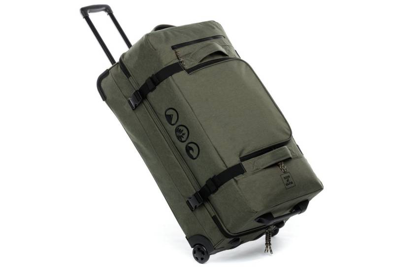 SONS OF ALOHA Koffer Reisetasche mit Rollen groß Duffle 80 cm XXL 140L, großer Roll-Koffer mit Trolleyfunktion und Volumenerweiterung von SONS OF ALOHA