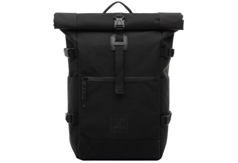 SONS OF ALOHA Rucksack XL RollTop Rucksack KANE erweiterbar Laptop-Fach groß, Tagesrucksack Laptopfach aus recyceltem Plastik, Daypack viele Fächer von SONS OF ALOHA