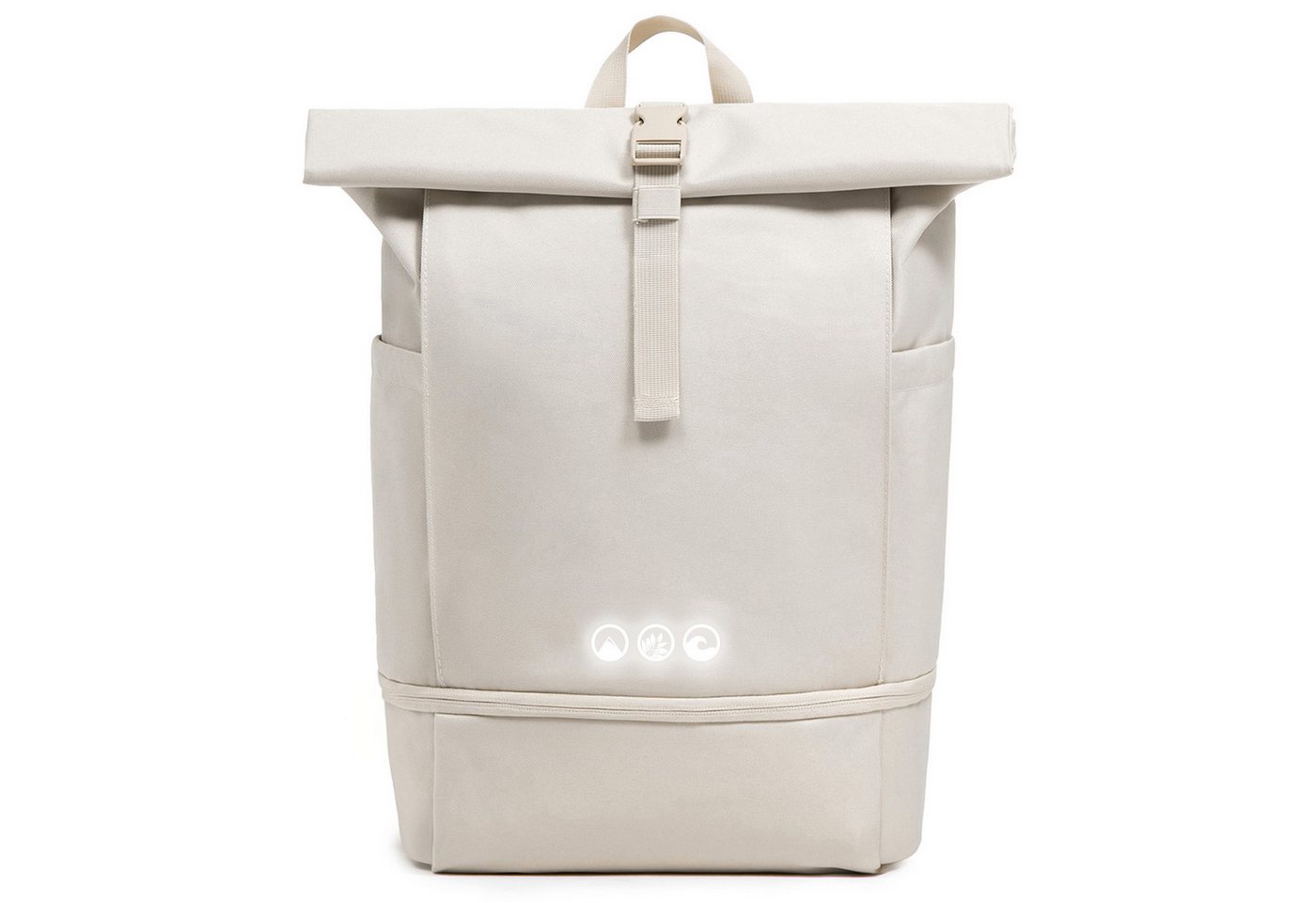 SONS OF ALOHA Rucksack XL Top-Loader Sporttasche Rucksack 15 Zoll, XL Tagesrucksack Laptopfach aus recyceltem Plastik, Sport-Tasche von SONS OF ALOHA