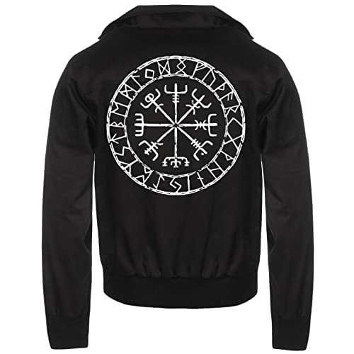 Herren Harrington Jacke Nordmänner Vegvisir Nordischer kompass wikinger odin Herren Harrington Jacke Nordmänner Vegvisir Nordischer kompass wikinger odin von SONS OF ODIN