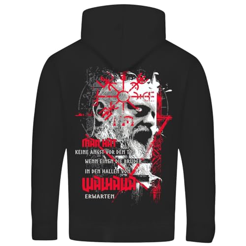 Herren Kapuzenpullover Hallen von Walhalla Nordmänner Nordic Mythology Valknut von SONS OF ODIN