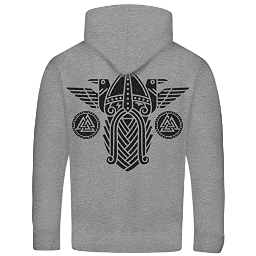 Herren Kapuzenpullover Nordmänner Wodan Göttervater Odin Germanen Wikinger Wotan Herren Kapuzenpullover Nordmänner Wodan Göttervater Odin Germanen Wikinger Wotan von SONS OF ODIN