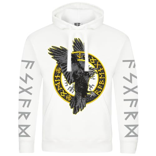 Herren Kapuzenpullover Odin Rabengott Wikinger Nordische Kultur Vikingwear Herren Kapuzenpullover Odin Rabengott Wikinger Nordische Kultur Vikingwear von SONS OF ODIN
