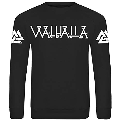 Herren Pullover Sweatshirt Odin Herr der Runen Wotan wodan allvater wallhalla von SONS OF ODIN
