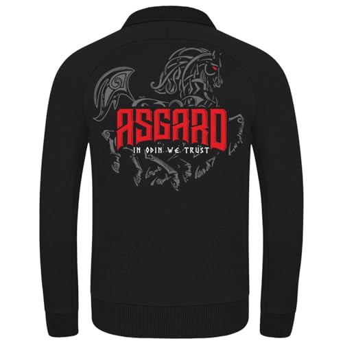 Herren Sweatjacke Asgard In Odin we trust Göttervater Wikinger Vikings ragnar von SONS OF ODIN