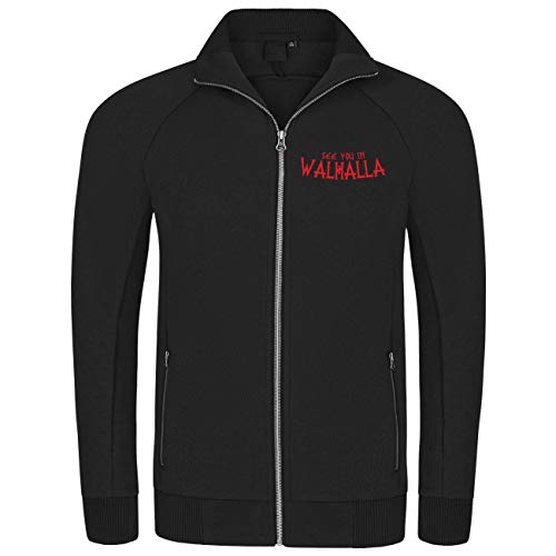 Herren Sweatjacke Auf alte Götter Wikinger Walhall Odin Kriegsgott Germane Runen von SONS OF ODIN