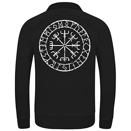 Herren Sweatjacke Nordmänner Vegvisir Nordischer kompass wikinger odin thor von SONS OF ODIN