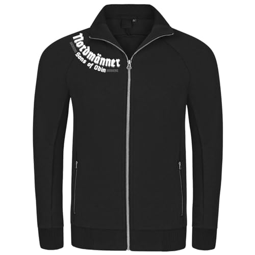 Herren Sweatjacke Wikinger Totenkopf Götterdämmerung odin krieger thor runen von SONS OF ODIN