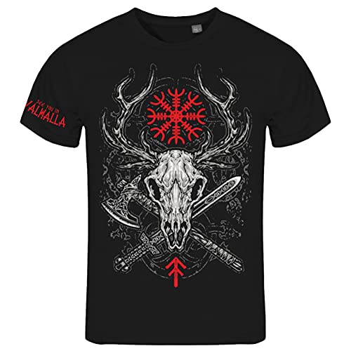 Herren T-Shirt Nordische Folklore Wikinger Heiden Pagan Germanen von SONS OF ODIN