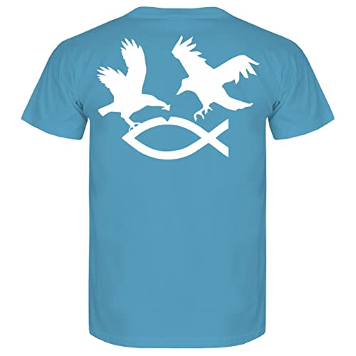Herren Tshirt Hugin und Munin Sie Finden Dich Odins Raben Runenschrift von SONS OF ODIN