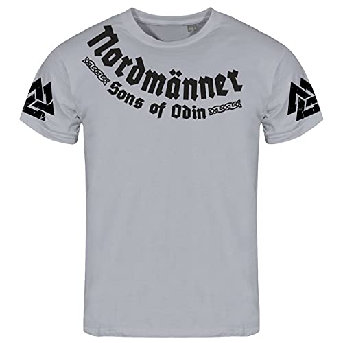 Herren Tshirt Nordmänner Wodan Göttervater Allvater Odin Walhalla von SONS OF ODIN