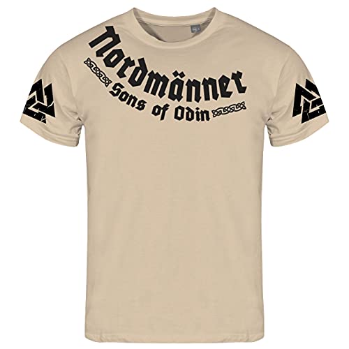 Herren Tshirt Nordmänner Wodan Göttervater Allvater Odin Walhalla von SONS OF ODIN