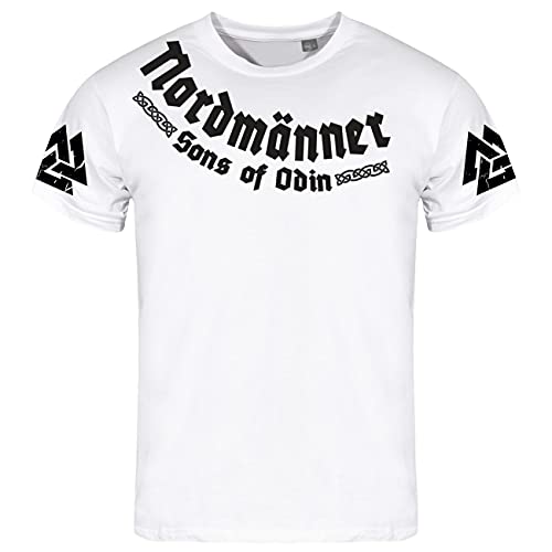 Herren Tshirt Nordmänner Wodan Göttervater Allvater Odin Walhalla von SONS OF ODIN