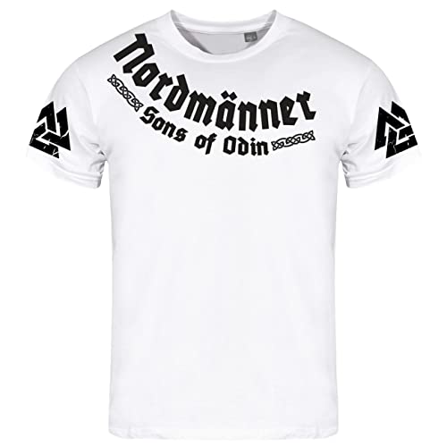 Herren Tshirt Nordmänner Wotan Wodan Odin Motiv Größe S - 8XL von SONS OF ODIN