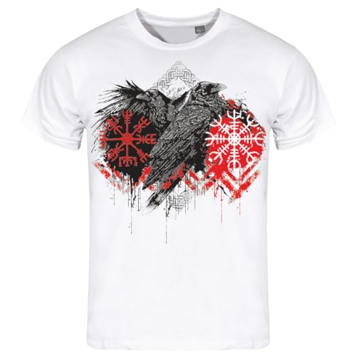 Herren Tshirt Odins Raben Walhalla Motiv Hugin Rabe Wotan Wodan Herren Tshirt Odins Raben Walhalla Motiv Hugin Rabe Wotan Wodan von SONS OF ODIN