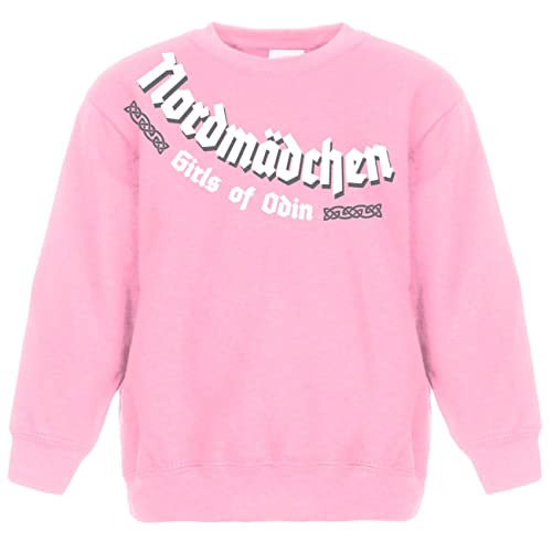 Kinder Mädchen Pullover Nordmädchen Girls of Odin 110-164 Schildmaid Wikinger von SONS OF ODIN