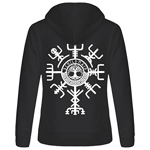 SONS OF ODIN Damen Kapuzenjacke Schildmaid freya walküre nordische mythologie wikinger edda von SONS OF ODIN