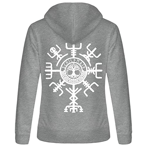 SONS OF ODIN Damen Kapuzenjacke Schildmaid freya walküre nordische mythologie wikinger edda von SONS OF ODIN