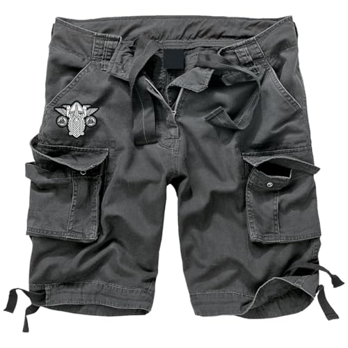 Herren Armee Kurze Hosen Shorts Wodan Göttervater Wikinger Aufnäher Walhalla von SONS OF ODIN