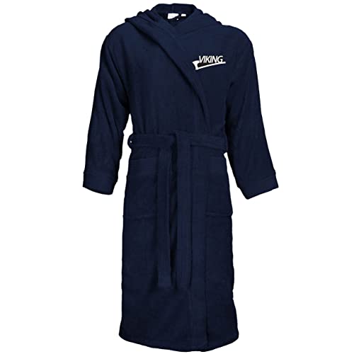 SONS OF ODIN Herren Bademantel mit Kapuze Viking size S - 3XL wikinger Motive vikings frottee von SONS OF ODIN