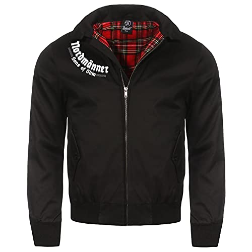 SONS OF ODIN Herren Harrington Jacke Stolzer Heide trotz 1000 Jahren Christianisierung Pagan von SONS OF ODIN