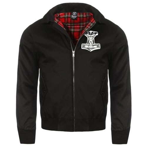 SONS OF ODIN Herren Harrington Jacke Viking Metal Wikinger Pagan Kultur Glauben Rune Walhalla von SONS OF ODIN
