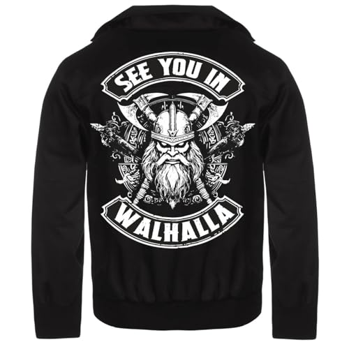 SONS OF ODIN Herren Harrington Jacke Walhalla Valhall wotan asgard midgard thor von SONS OF ODIN