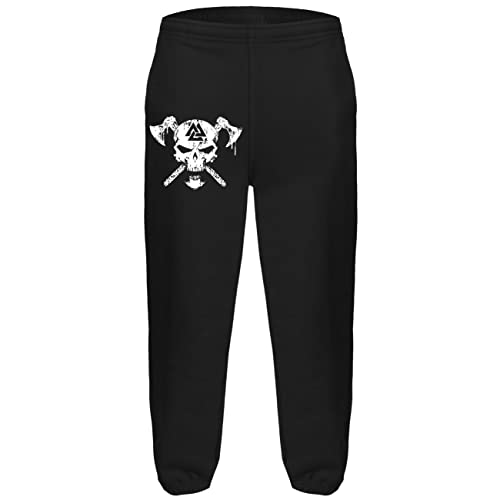 SONS OF ODIN Herren Jogginghose Trainingshose Wikinger Wotan Totenkopf Schädel mit Äxten Skull SONS OF ODIN Herren Jogginghose Trainingshose Wikinger Wotan Totenkopf Schädel mit Äxten Skull von SONS OF ODIN