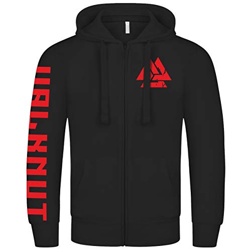 SONS OF ODIN Herren Kapuzenjacke Nordische Welt Walhalla Runen Wikinger Germanen Einherjar von SONS OF ODIN