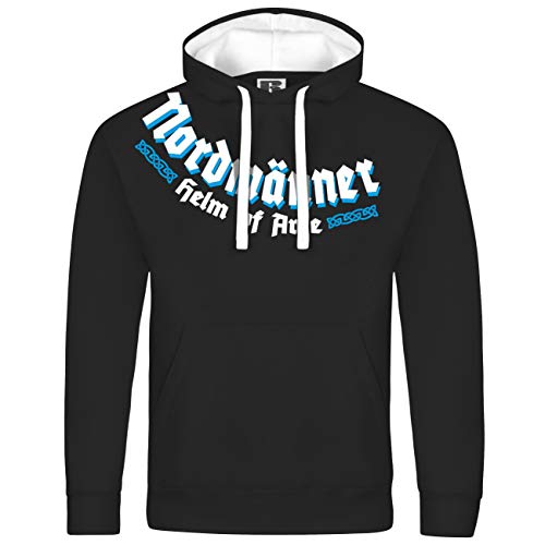 SONS OF ODIN Herren Kapuzenpullover Helm von Awe Island Iceland Wikinger Viking Rune von SONS OF ODIN