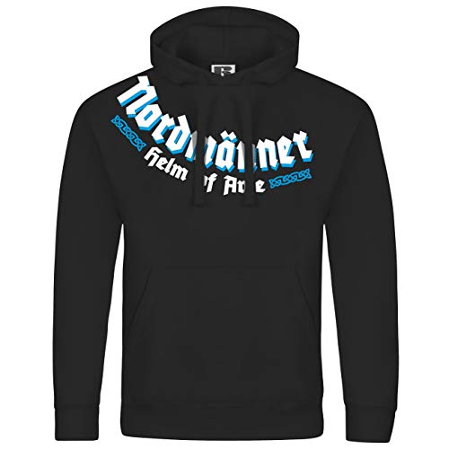 SONS OF ODIN Herren Kapuzenpullover Helm von Awe Island Iceland Wikinger Viking Rune von SONS OF ODIN