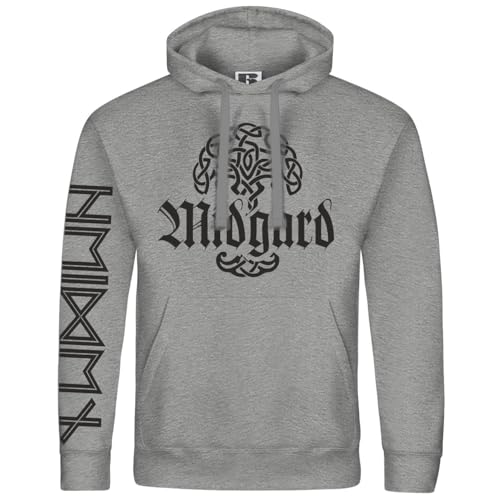 SONS OF ODIN Herren Kapuzenpullover Hoodies Midgard Vegvisir Vikings Valhalla heidentum skal von SONS OF ODIN