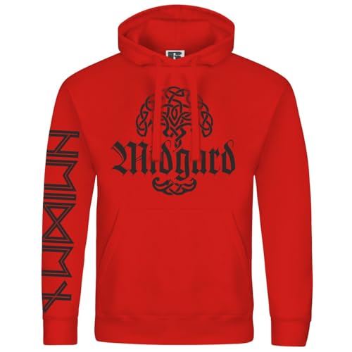 SONS OF ODIN Herren Kapuzenpullover Hoodies Midgard Vegvisir Vikings Valhalla heidentum skal von SONS OF ODIN