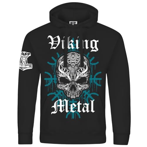 SONS OF ODIN Herren Kapuzenpullover Viking Metal Wikinger vikingrock vikingwear von SONS OF ODIN