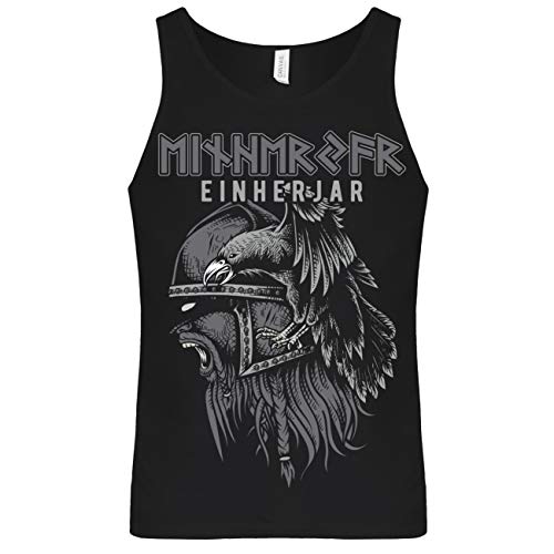 SONS OF ODIN Herren Männer Tanktop Muskelshirt Einherjar Northmen Nordmänner Wikinger Armee von SONS OF ODIN