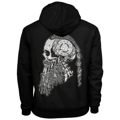 SONS OF ODIN Herren Männer Windbreaker Regenjacke Vikings Götterdämmerung vikingtattoo runen von SONS OF ODIN