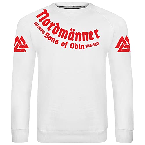 SONS OF ODIN Herren Pullover Sweatshirt Nordmänner Wotan Blut der Germanen S - 5XL von SONS OF ODIN