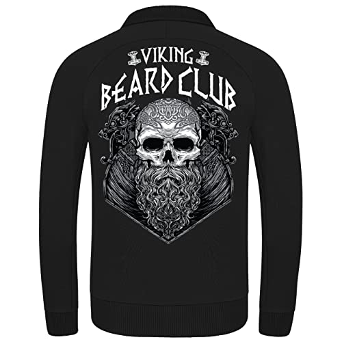 SONS OF ODIN Herren Sweatjacke Viking Beard Club Wikinger vikings northmen von SONS OF ODIN