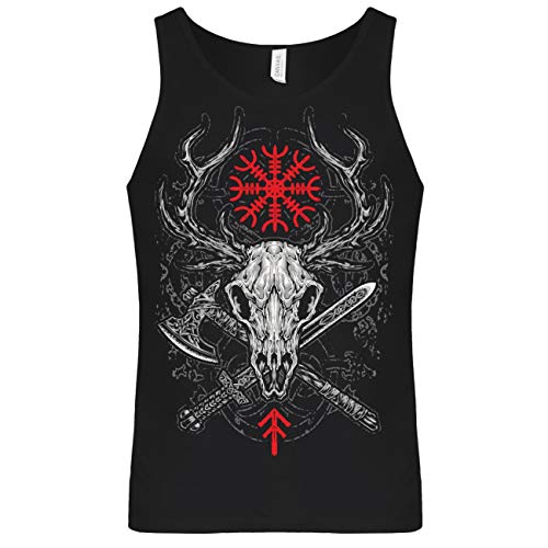 SONS OF ODIN Herren Tank Top Muskelshirt Nordische Folklore Wikinger Nordmänner Germane Heide von SONS OF ODIN