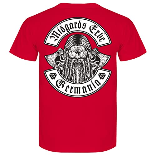 SONS OF ODIN Herren Tshirt Midgards Erbe Germania Walhalla Wikinger Motiv S - 5XL von SONS OF ODIN